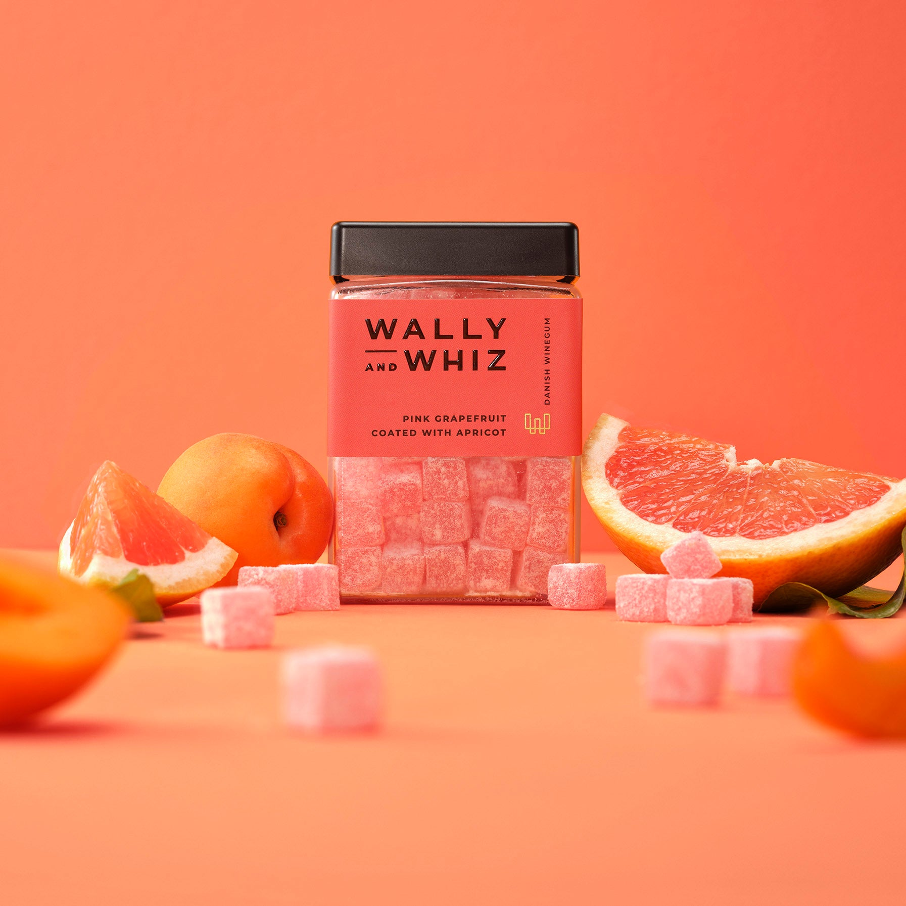 Wally &amp; Whiz Pamplemousse rose à l'abricot