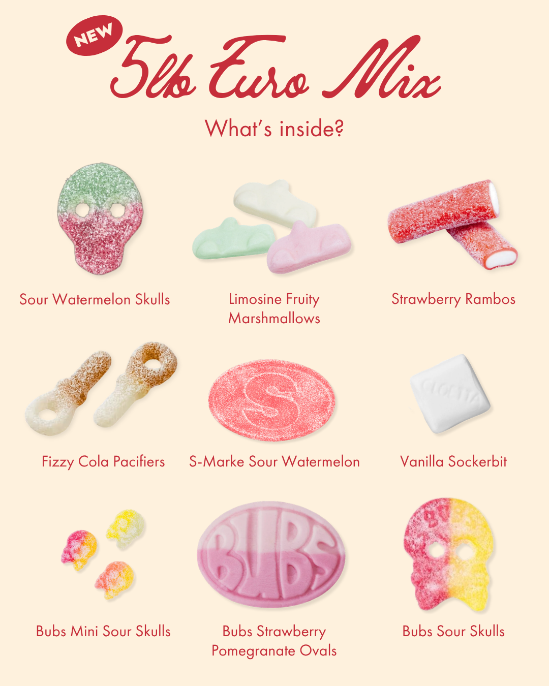 5lb Euro Mix