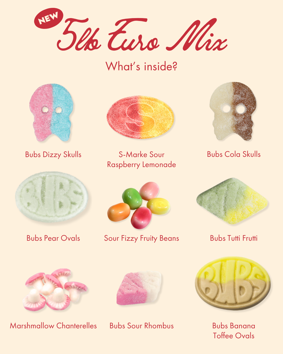 5lb Euro Mix