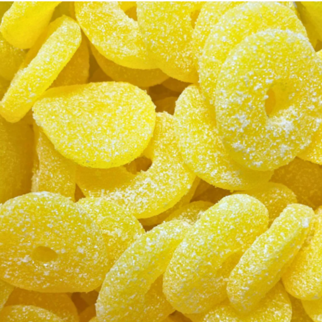 Sour Swedish Pineapple Rings