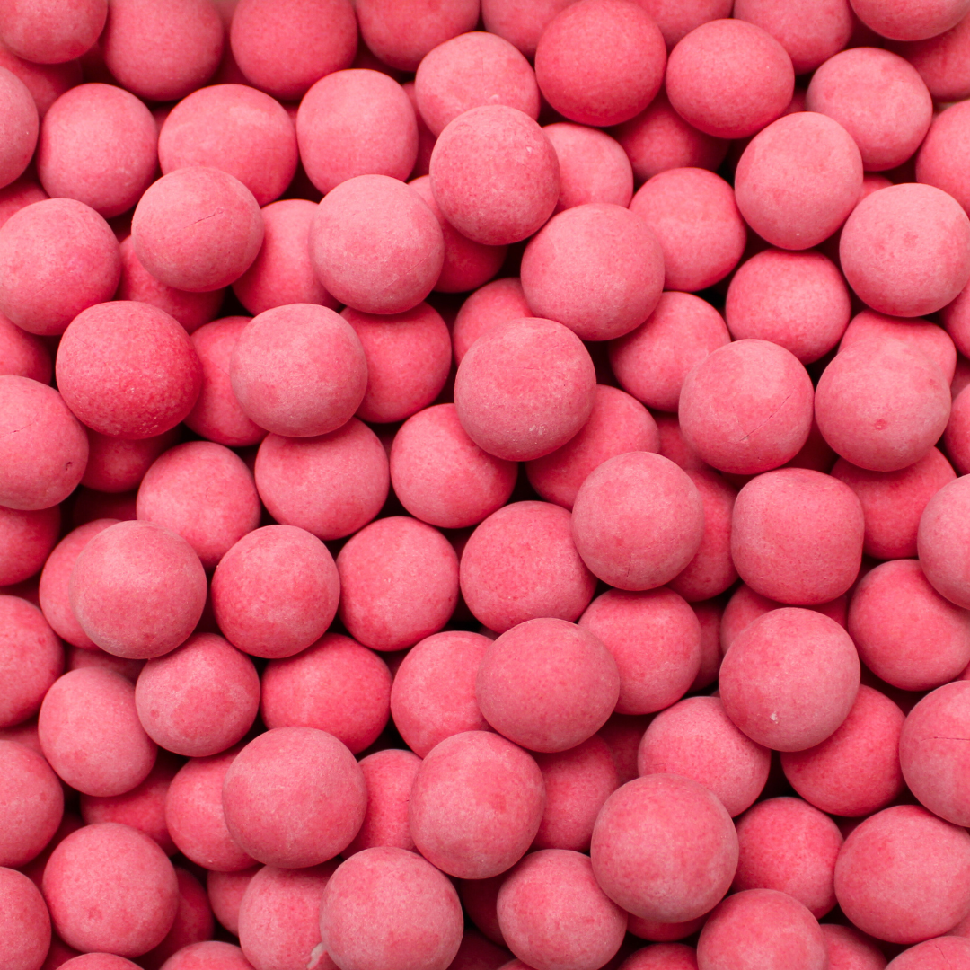 Strawberry White Chocolate Licorice Balls