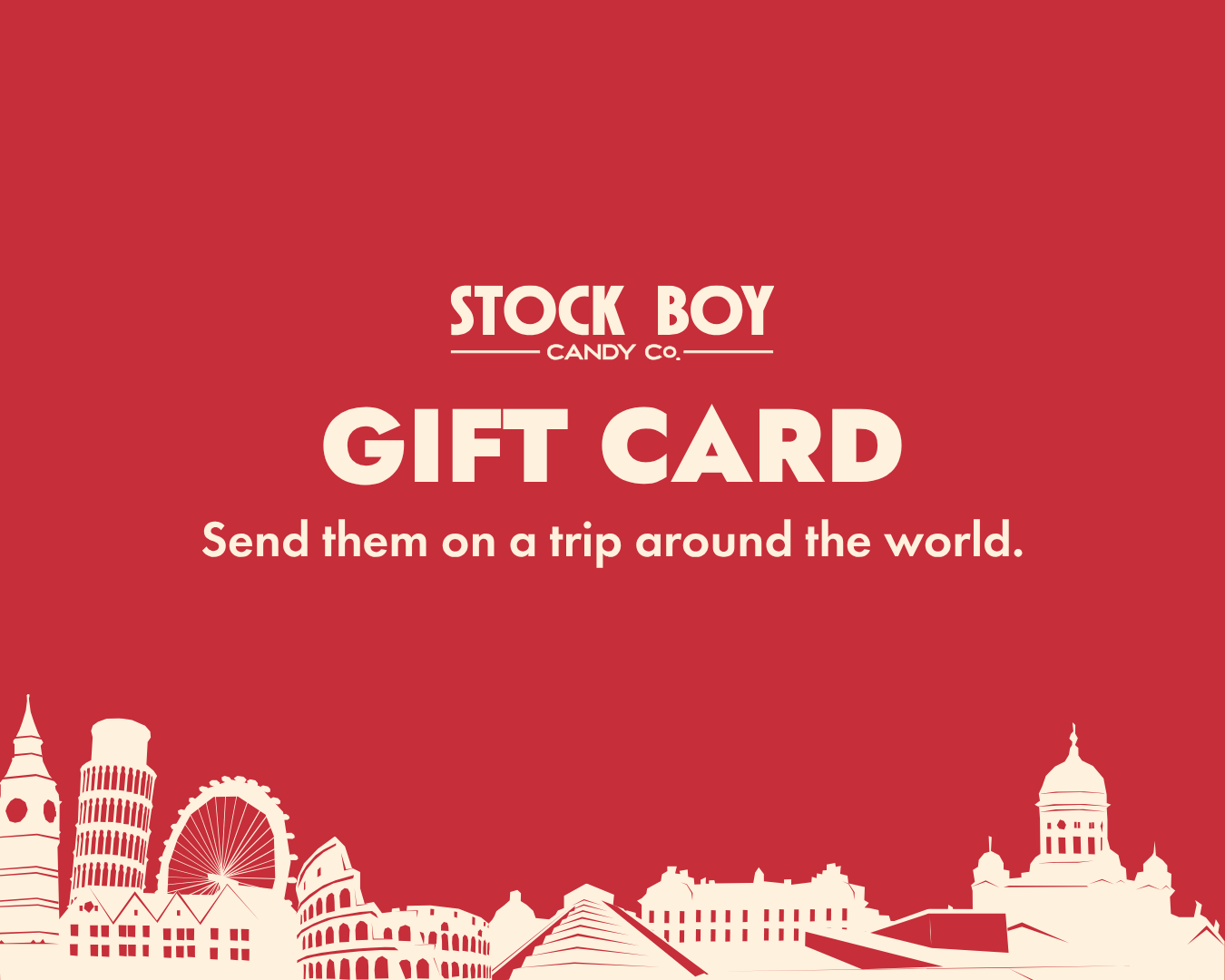 Stock Boy Passport -Send them on a trip around the world!