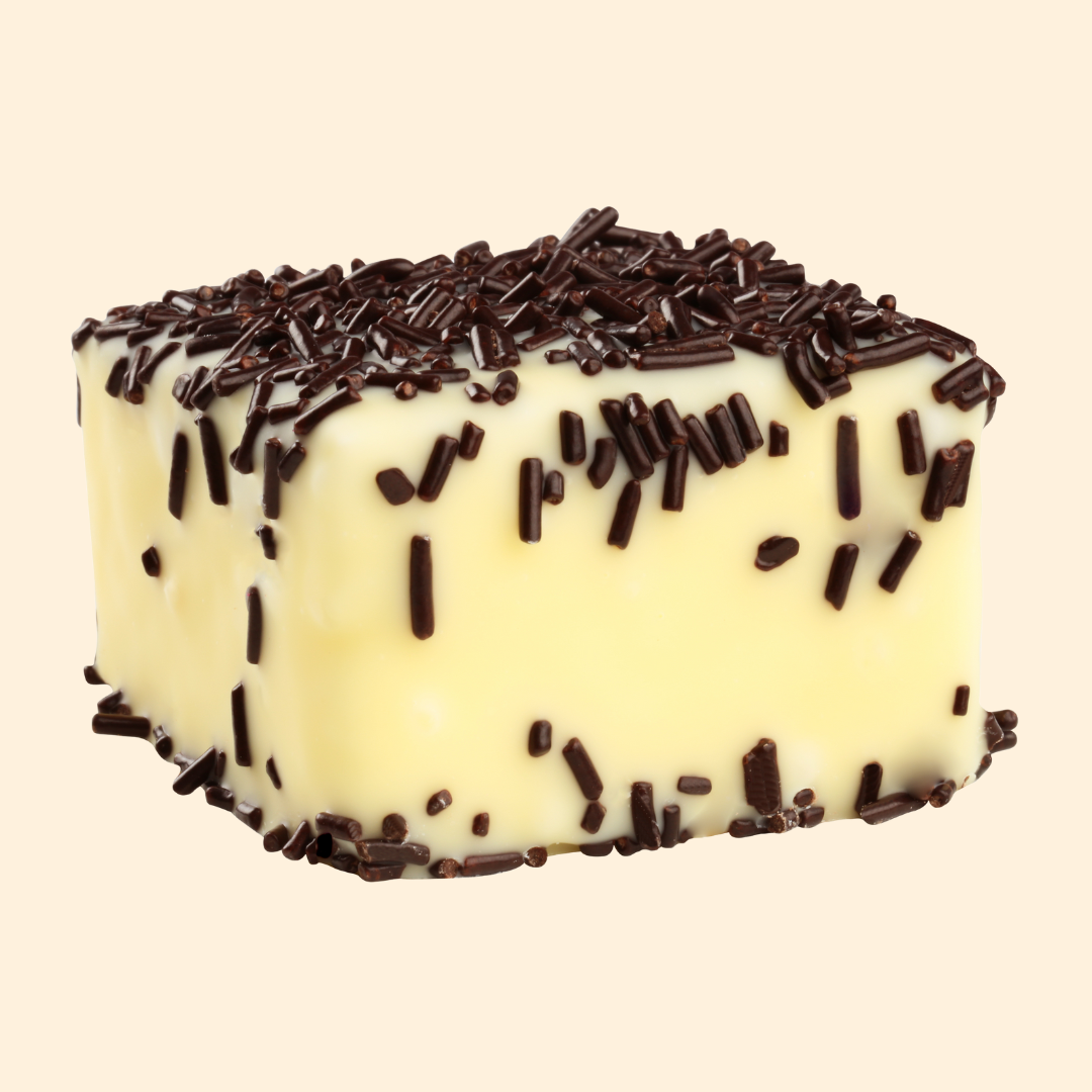 White Passionfruit Chocolate Cube