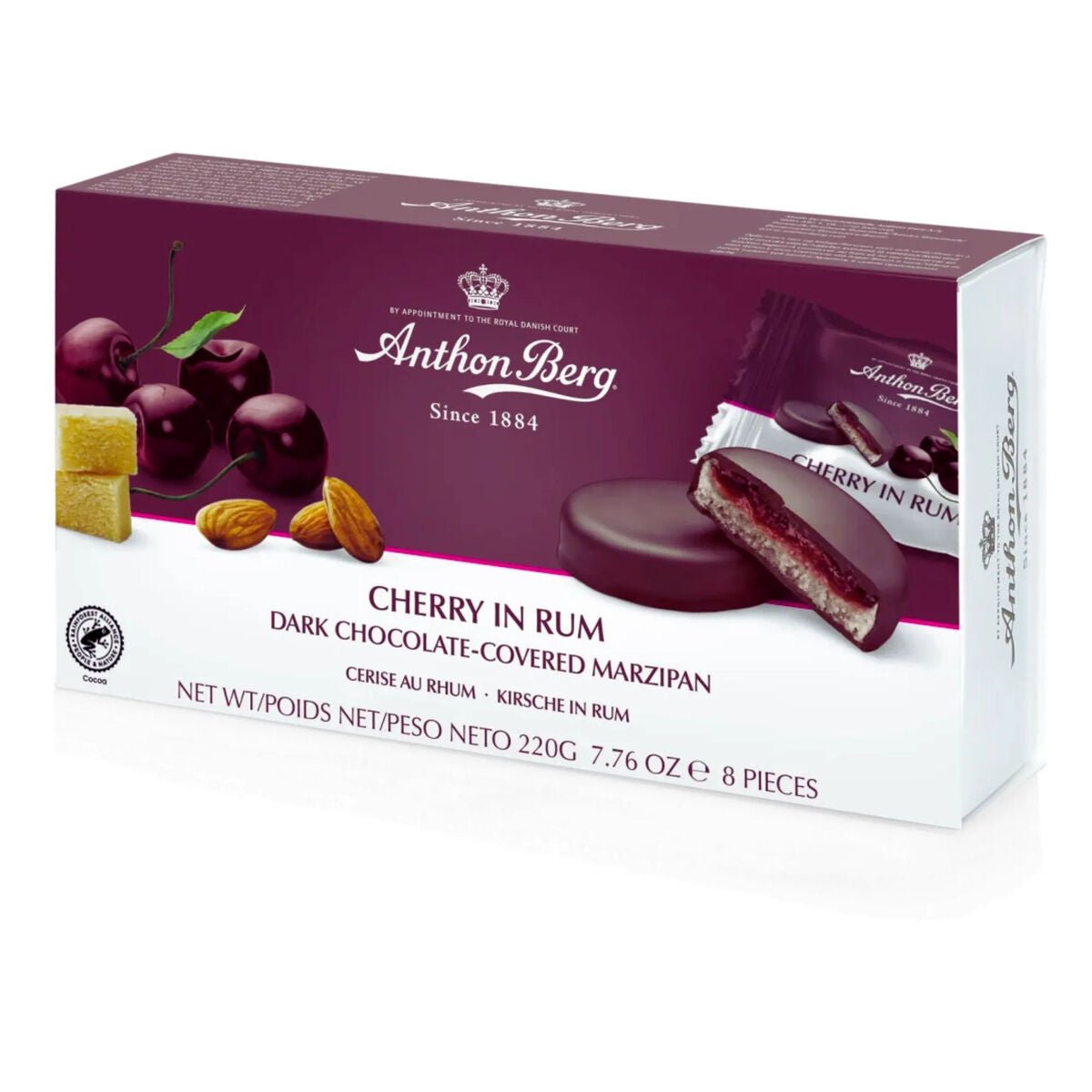 Anthon Berg Cherry in Rum Marzipan - Stock Boy Candy Co.