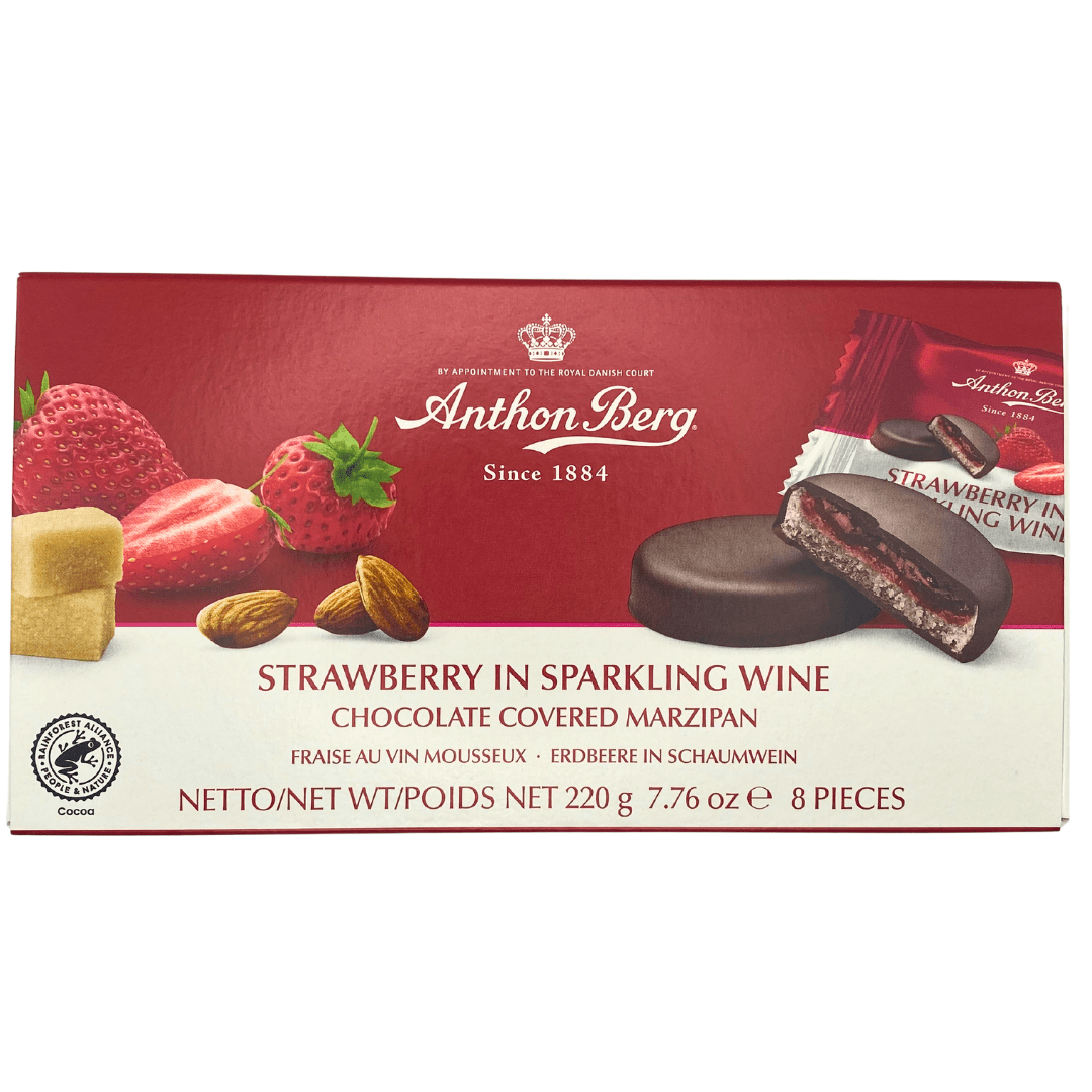 Anthon Berg Strawberry in Sparkling Wine - Stock Boy Candy Co.
