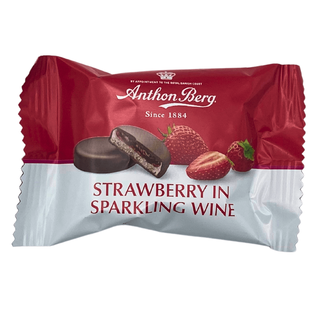 Anthon Berg Strawberry in Sparkling Wine - Stock Boy Candy Co.