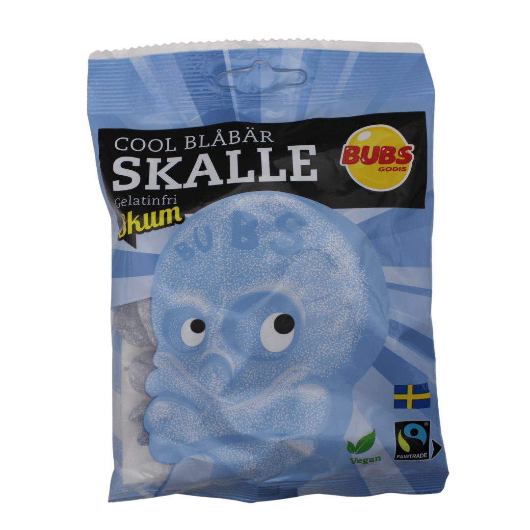 Bubs Cool Blueberry Skulls - Stock Boy Candy Co.