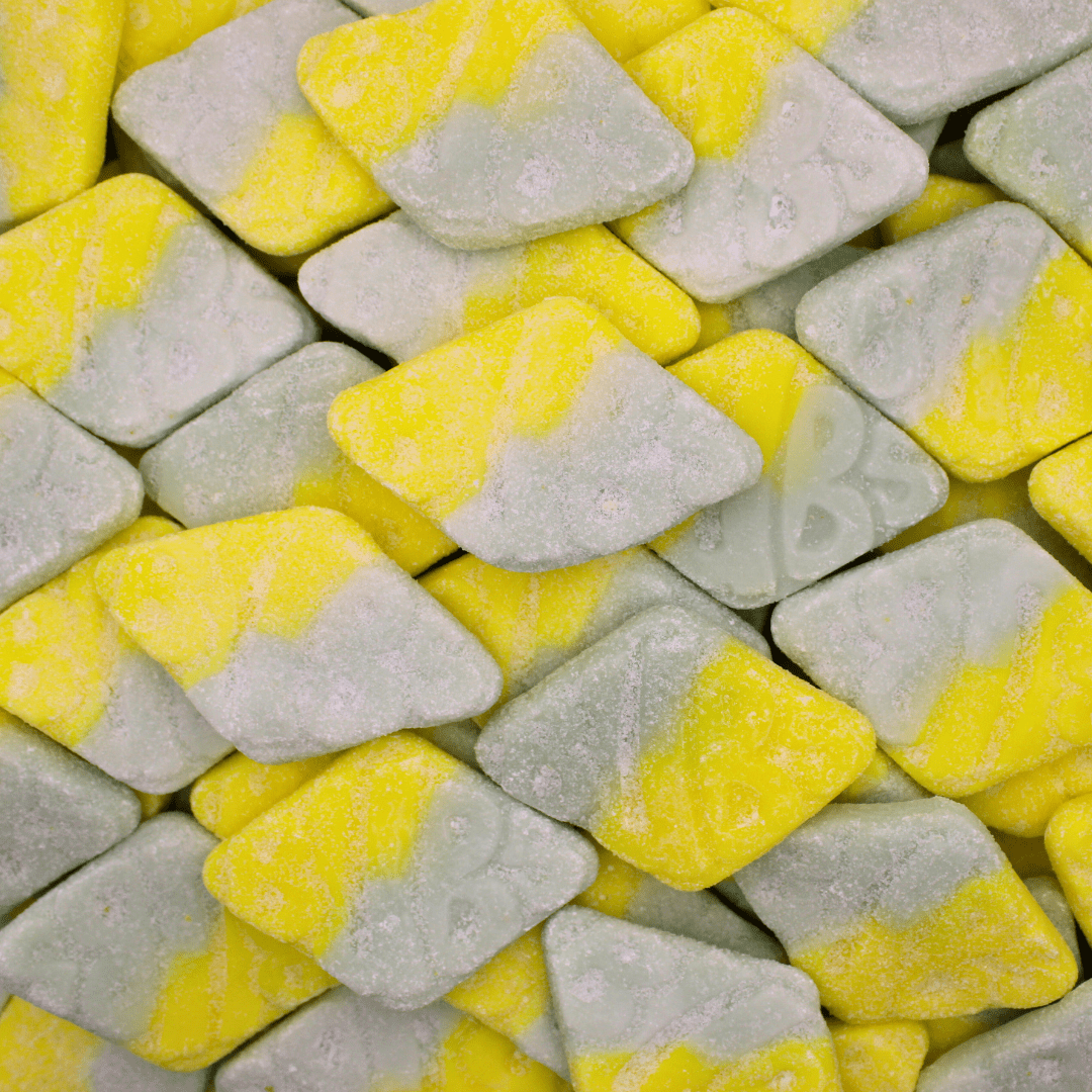 Bubs Sour Foam Tutti Frutti Rhombuses - Stock Boy Candy Co.