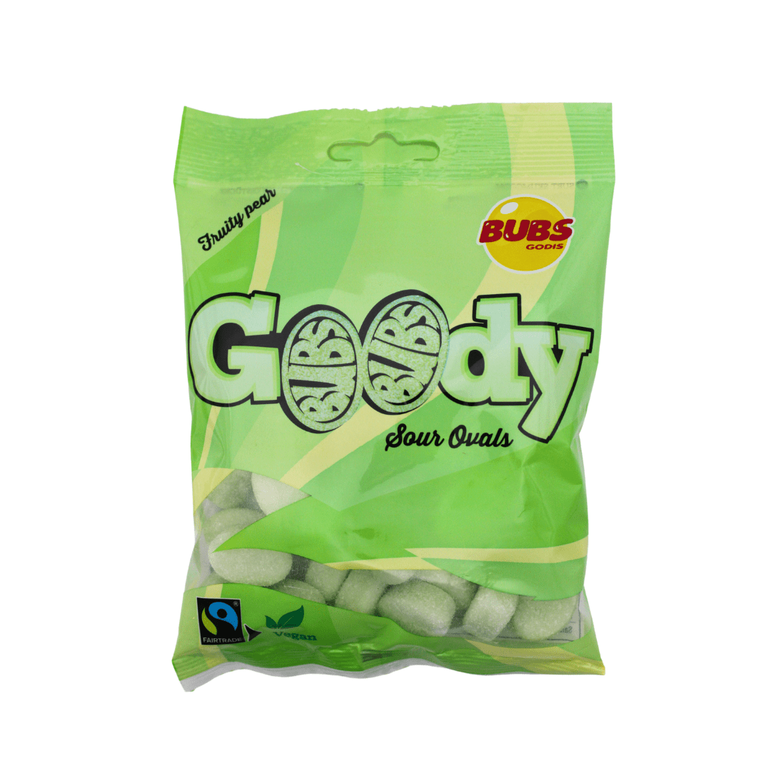 Bubs Sour Pear Ovals - Stock Boy Candy Co.