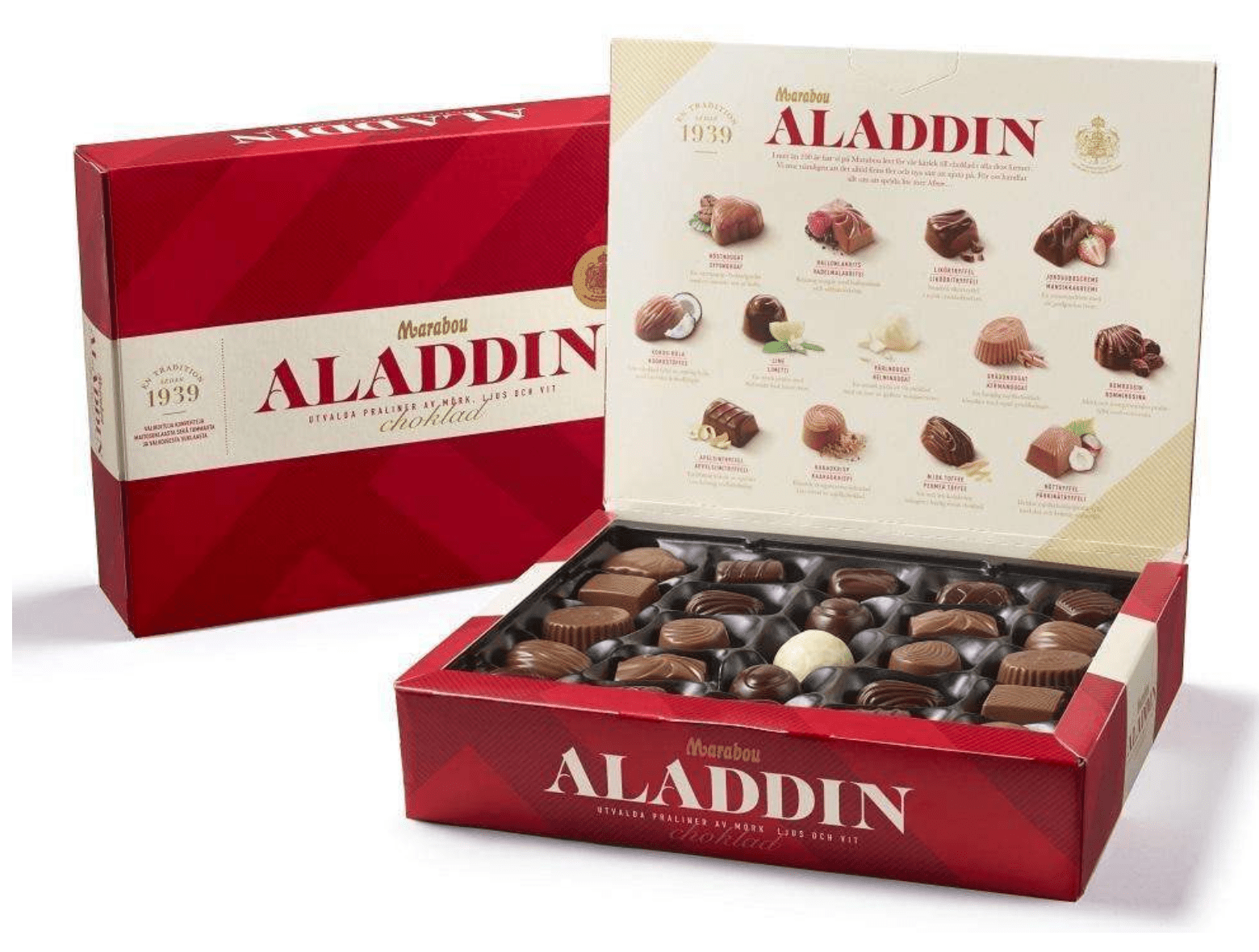 Marabou Aladdin Gift Box - Stock Boy Candy Co.