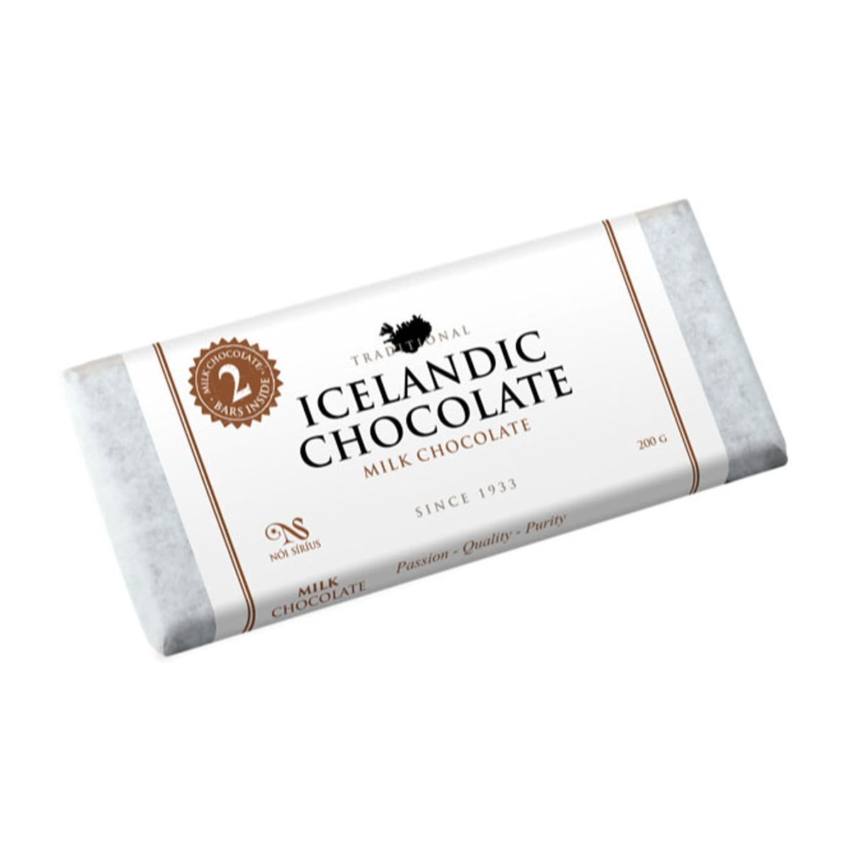 Noi Sirius Dark Chocolate & Sea Salt - Stock Boy Candy Co.